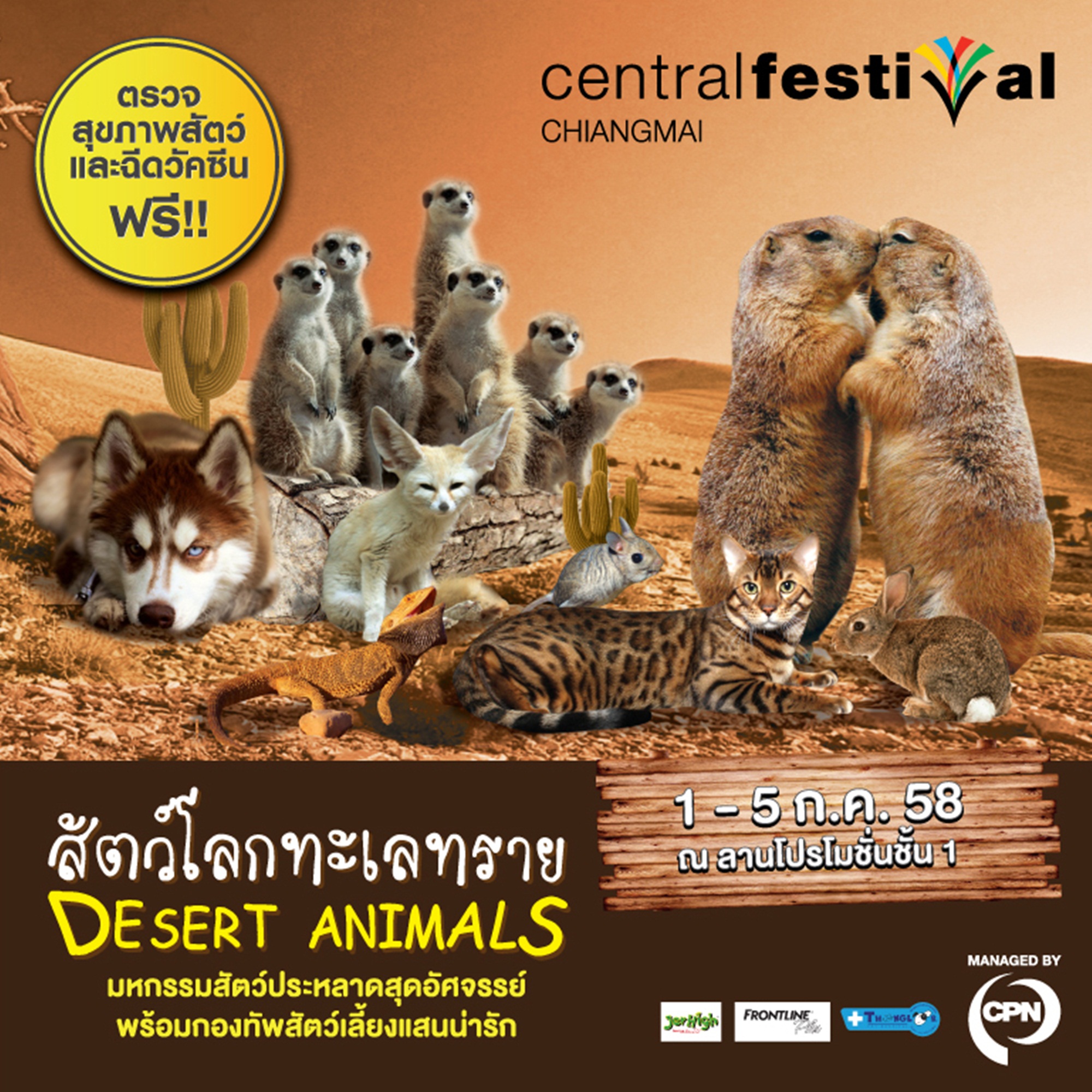 “Desert Animals มหัศจรรย์สัตว์โลกทะเลทราย” 