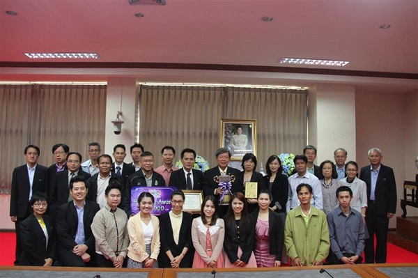 งานวิจัยจากมหาวิทยาลัยแม่โจ้ รับรางวัลชนะเลิศ (Platinum Award) จากงาน Thailand Research Expo 2014