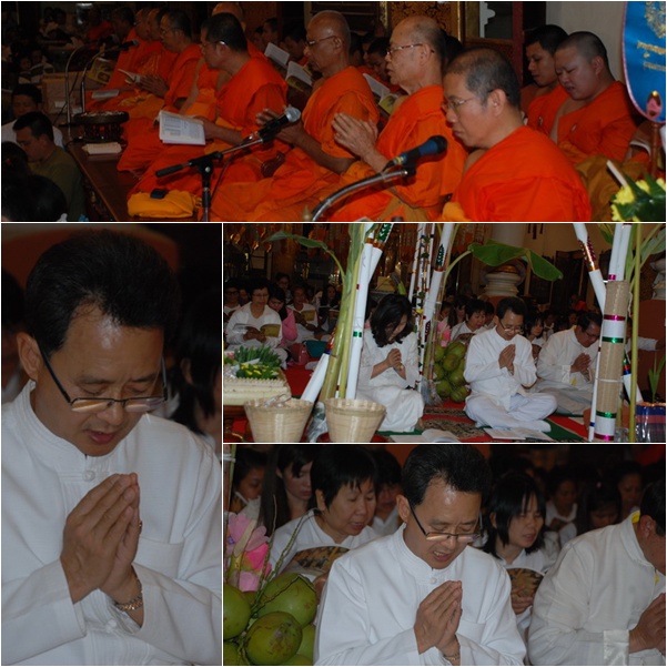 จังหวัดเชียงใหม่ จัดพิธีสวดมนต์ข้ามปีเพื่อความเป็นสิริมงคล เนื่องในโอกาสปีใหม่ 2558