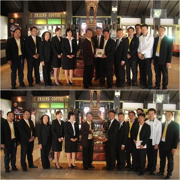 คณะผู้บริหารมหาวิทยาลัยแม่โจ้ เข้าพบผู้ว่าราชการจังหวัดเชียงใหม่เพื่อสวัสดีปีใหม่ และหารือประเด็นยุทธศาสตร์จังหวัด