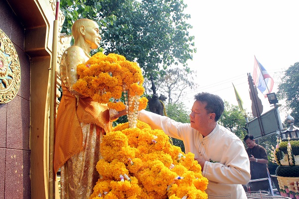 พิธีงานวันกตัญญูครูบาเปิดเส้นทางถนนศรีวิชัยครบรอบ 79 ปี