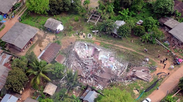 สำนักงานประชาสัมพันธ์จังหวัดเชียงใหม่จัดกิจกรรมให้ความรู้เรื่องการป้องกันตนเองจากภัยแผ่นดินไหว ดินโคลนถล่ม