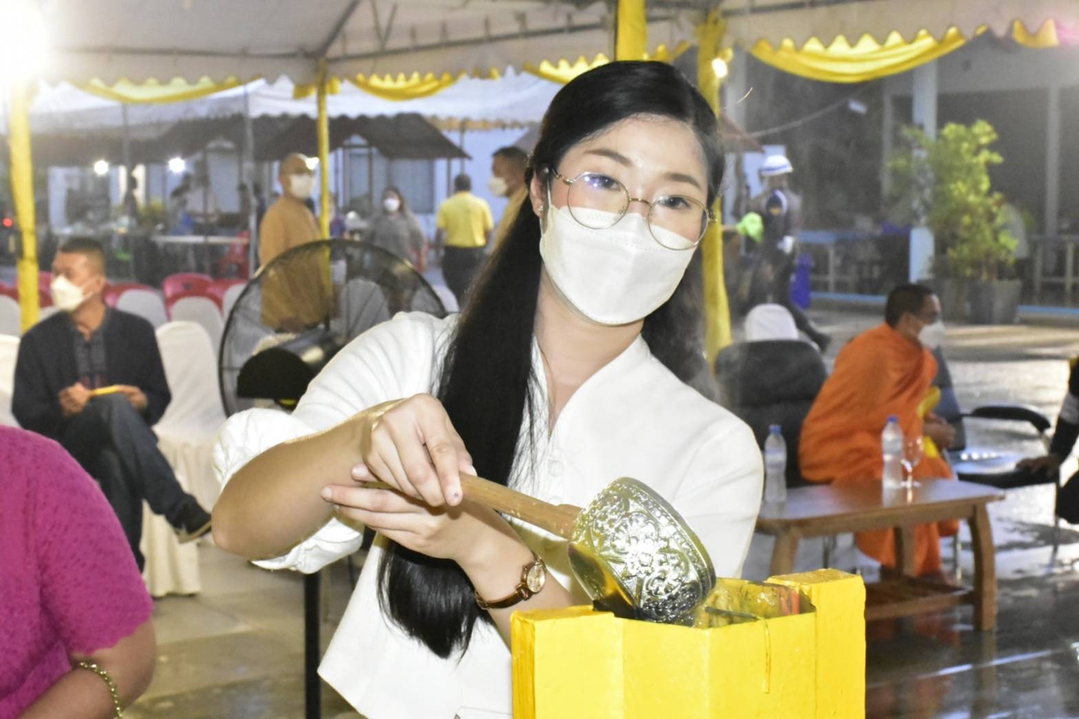 พิธีหล่อเทียนพรรษา กองบิน ๔๑ ประจำปี ๒๕๖๕