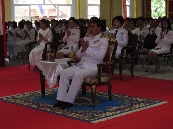 จังหวัดเชียงใหม่ประกอบพิธีเจริญพระพุทธมนต์เฉลิมพระเกียรติเนื่องในโอกาสวันคล้ายวันพระราชสมภพ สมเด็จพระบรมโอรสาธิราชฯ สยามมกุฎราชกุมาร