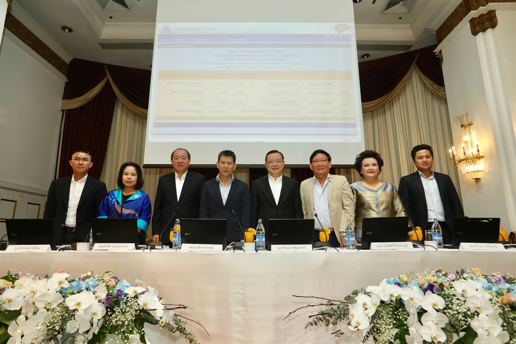 เคทีซีเปิดประชุมสามัญผู้ถือหุ้นประจำปี 2561  เคาะจ่ายเงินปันผลหุ้นละ 5.30 บาท 11 พฤษภาคมนี้