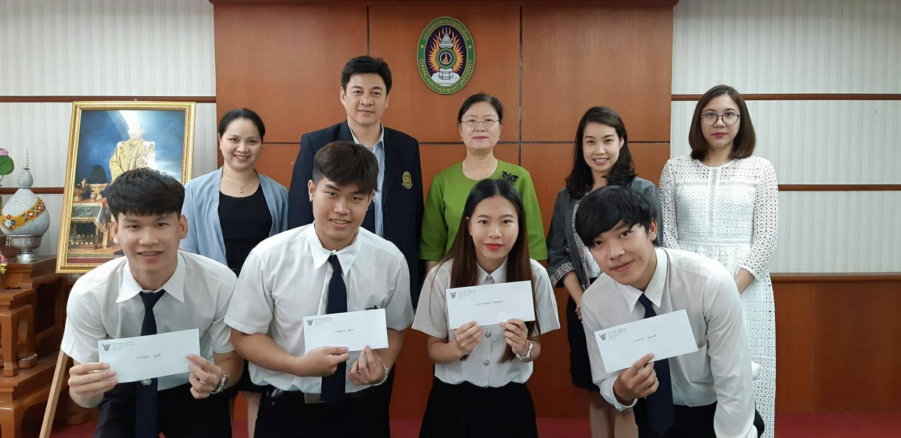 ม.ราชภัฏเชียงใหม่ สานต่อความร่วมมือทางวิชาการประเทศไต้หวัน มอบทุนแก่นักศึกษาก่อนเดินทางร่วมแลกเปลี่ยนเรียนรู้ ณ National Chin-Yi University of Technology