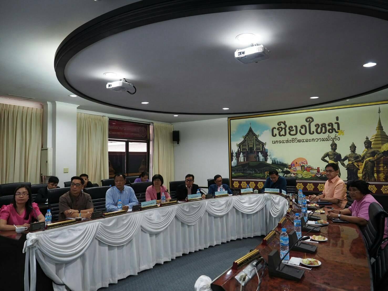มท.ประชุมมอบแนวทางการลงพื้นที่ ครั้งที่ 4 ของทีมขับเคลื่อนการพัฒนาประเทศไทยตามโครงการไทยนิยม ยั่งยืน ระดับตำบล/ชุมชน ผ่านระบบวีดีทัศน์ทางไกล (Video Conference)
