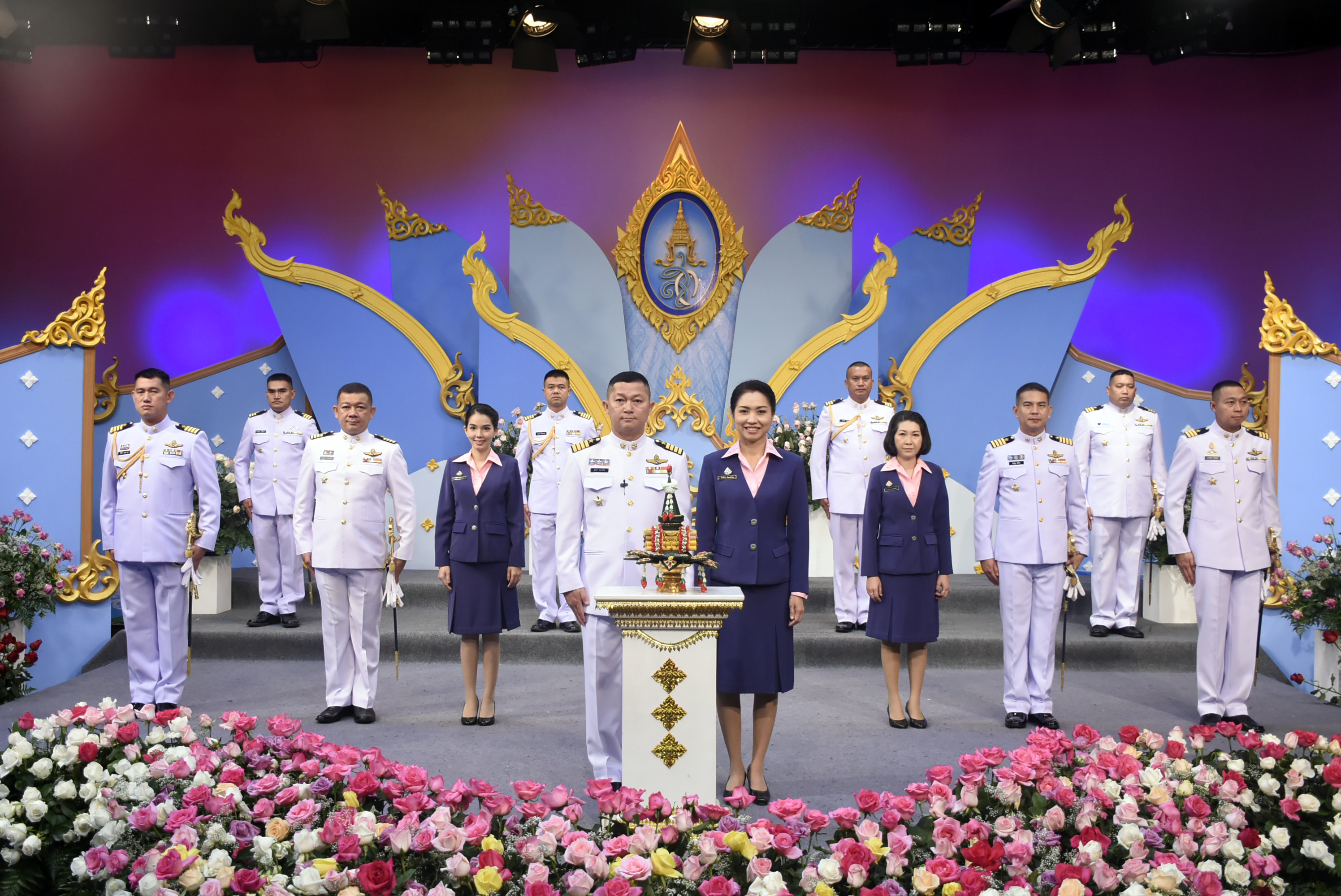 คณะผู้บริหาร มทร.ล้านนา บันทึกเทปถวายพระพรฯ
