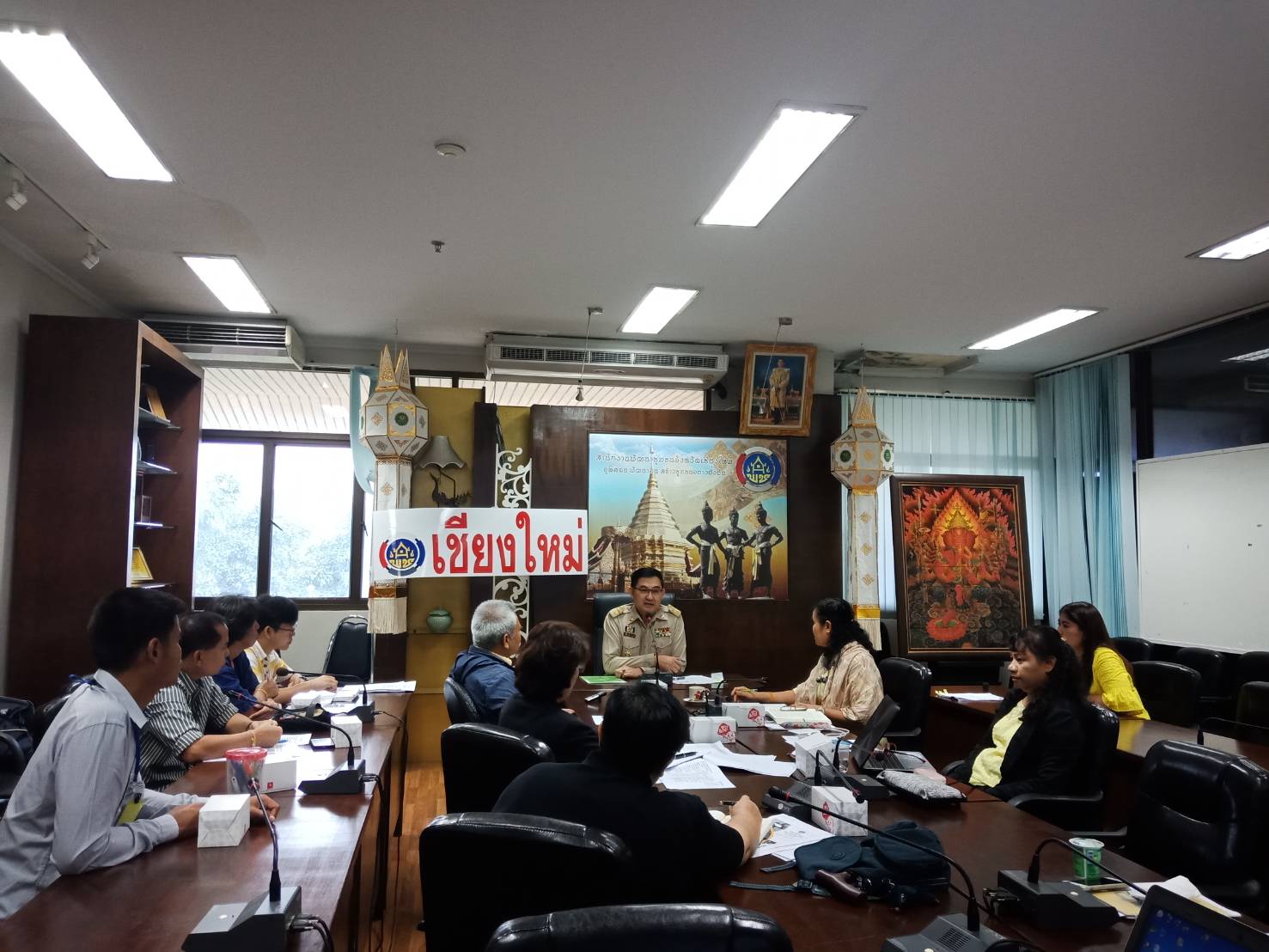 การติดตามสนับสนุนการประเมินผลการขับเคลื่อนนโยบายและยุทธศาสตร์ และการประเมินผลการดำเนินงาน กรมการพัฒนาชุมชน ประจำปี 2561
