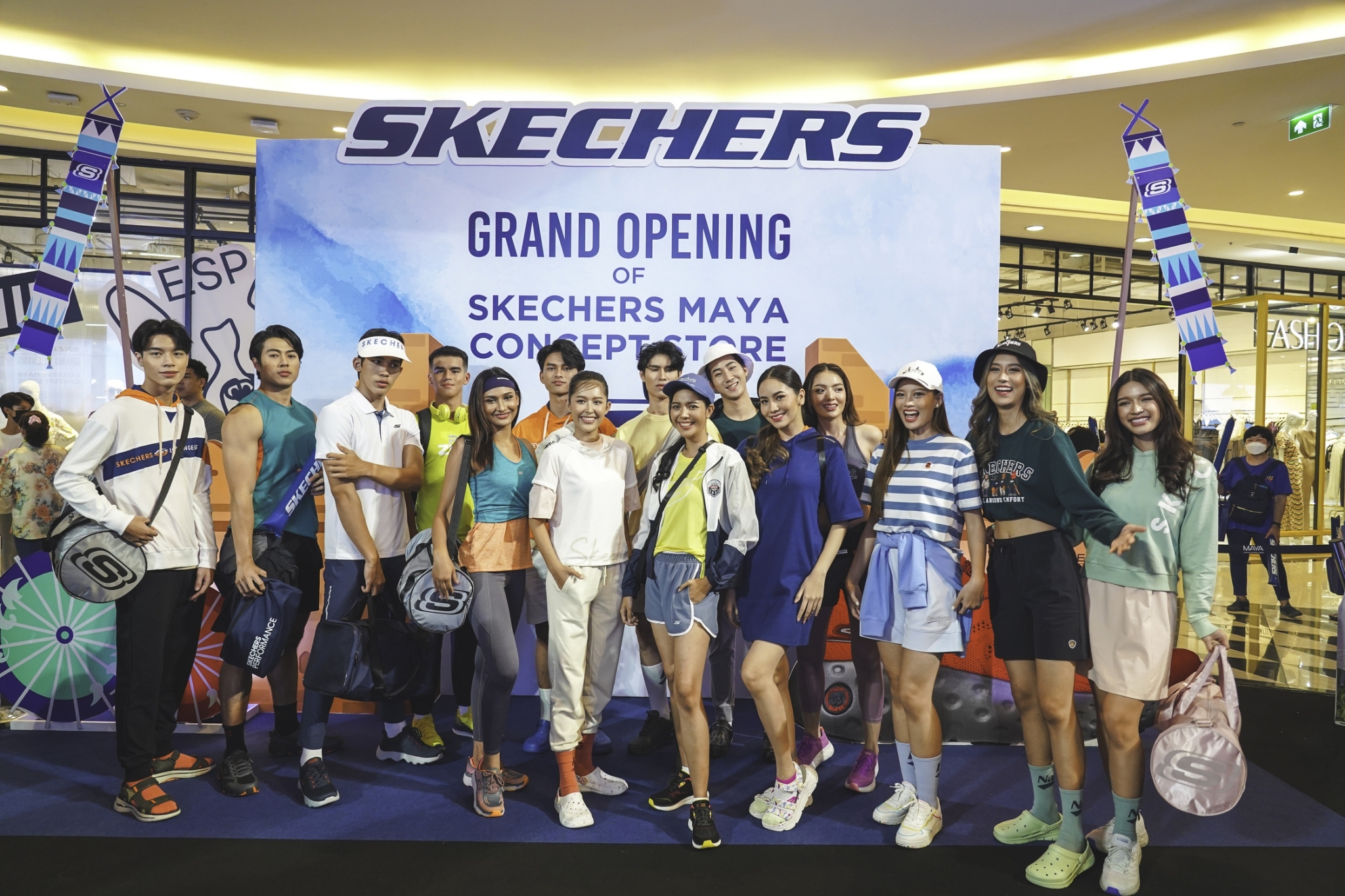 เชียงใหม่ -  “SKECHERS Maya Concept Store” แห่งที่ 3 และ SKECHERS Foamies® Store แห่งแรกในภาคเหนือ เปิดสาขาใหม่ยิ่งใหญ่ 