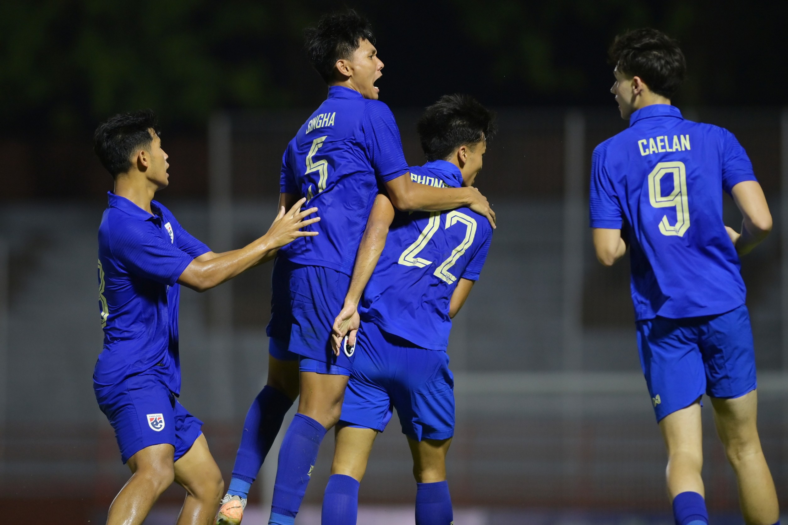 ทีมชาติไทย U20 พลิกแซง สิงคโปร์ 2-1 ประเดิมศึกชิงแชมป์อาเซียน