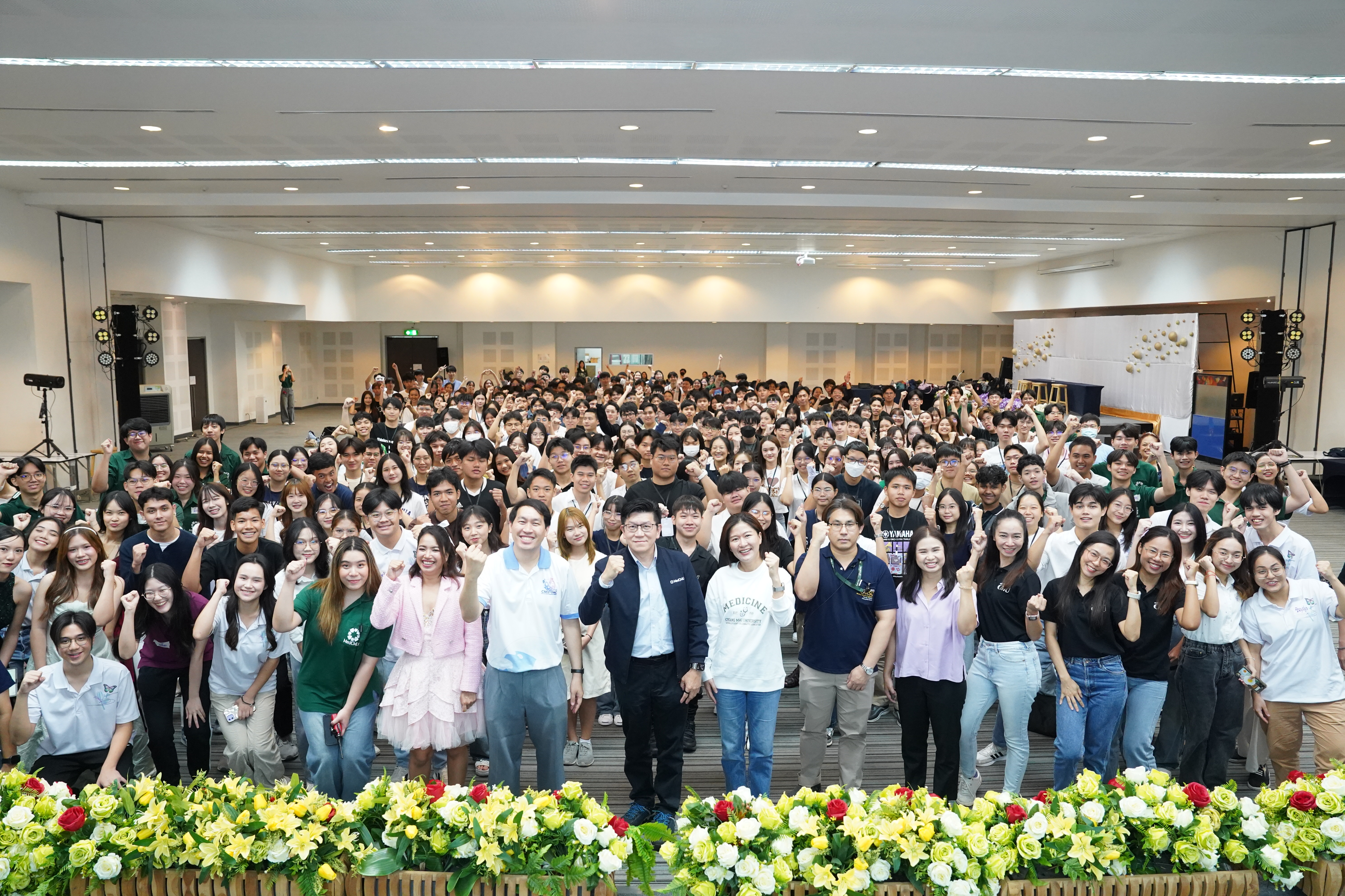 คณบดีคณะแพทยศาสตร์ มช. เป็นประธานเปิด โครงการ ค่ายสานสัมพันธ์สำหรับนักศึกษาแพทย์ชั้นปีที่ 1